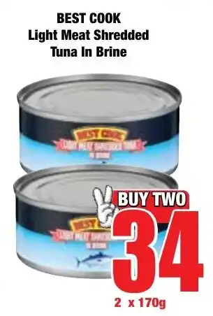 Boxer Superstores Best Cook Light Meat Shredded Tuna In Brine offer