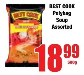 Boxer Superstores Best Cook Polybag Soup Assorted offer
