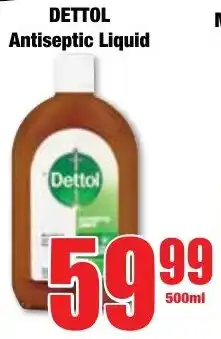 Boxer Superstores Dettol Antiseptic Liquid offer