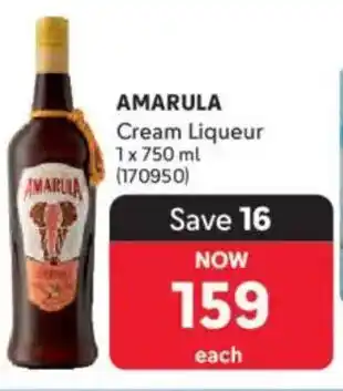Makro’s liquor Amarula Cream Liqueur offer