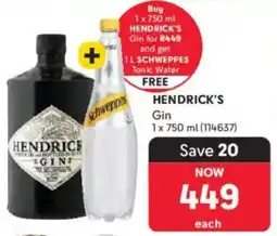 Makro’s liquor Hendrick's Gin offer