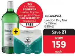 Makro’s liquor Belgravia London Dry Gin offer