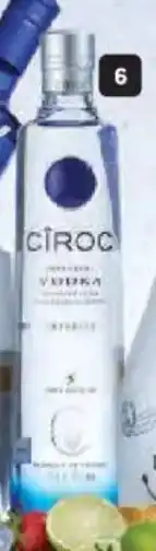 Makro’s liquor Ciroc Premium Imported Snapfrost Vodka offer