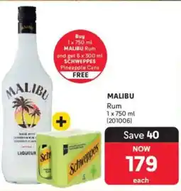 Makro’s liquor Malibu Rum offer