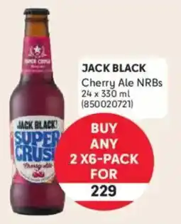 Makro’s liquor Jack Black Cherry Ale NRBs offer