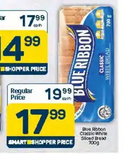 Pick n Pay Blue Ribbon Classic White Sliced Bread 700g offer