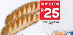 Pick n Pay PnP Mini French Bread 200g offer
