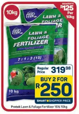 Pick n Pay Hypermarket Protek Lawn & Foliage Fertilizer offer
