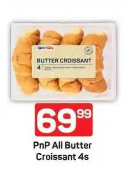 Pick n Pay PnP All Butter Croissant 4s offer