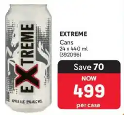 Makro’s liquor Extreme Cans offer
