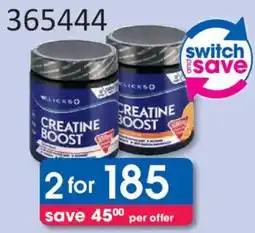 Clicks Clicks Creatine Boost offer