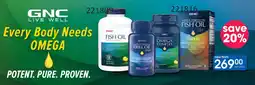 Clicks GNC Products offer