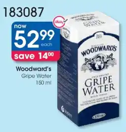 Clicks Woodward's Gripe Water offer