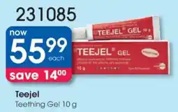 Clicks Teejel Teething Gel offer
