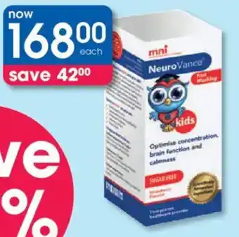 Clicks MNI NeuroVance Kids Syrup offer