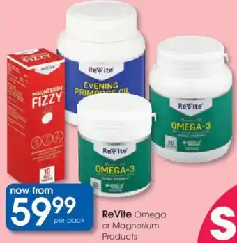 Clicks ReVite Omega or Magnesium Products offer