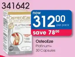 Clicks OsteoEze Platinum+ Capsules offer