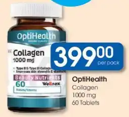 Clicks OptiHealth Collagen 1000 mg Tablets offer