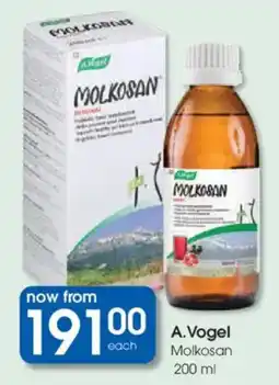 Clicks A.Vogel Molkosan offer