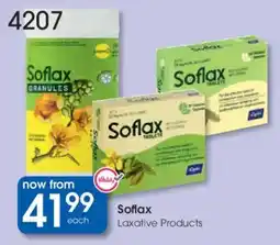 Clicks Soflax Laxative Products offer