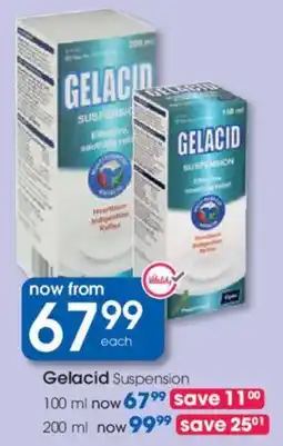 Clicks Gelacid Suspension offer