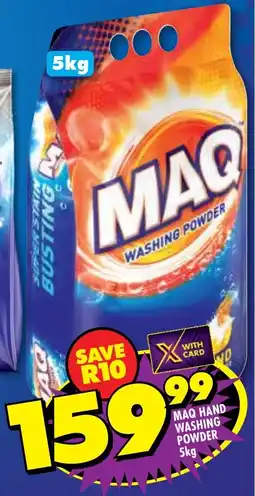 Shoprite Maq hand washing powder offer