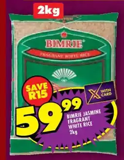 Shoprite Bimrie jasmine fragrant white rice offer