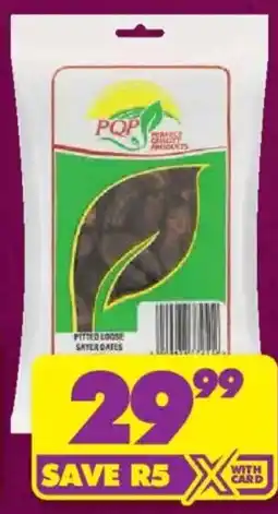 Shoprite Pqp pitted with loose sayer dates offer