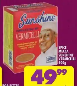 Shoprite Spice mecca sunshine vermicelli offer