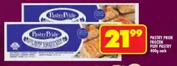 Shoprite Pastry pride frozen puff pastry offer