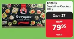 Makro Bakers Snacktime Crackers offer