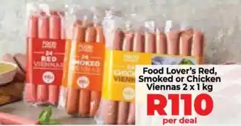 Food Lover's Market Food Lover's Red, Smoked or Chicken Viennas offer