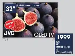 President Hyper JVC 32" Smart QLED TV offer