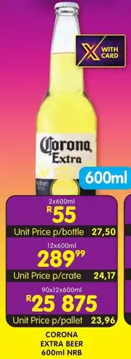 Shoprite Liquor Corona extra beer nrb offer