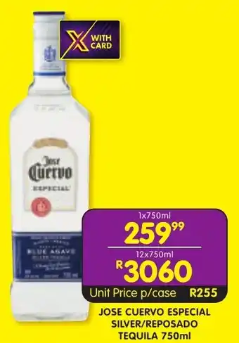Shoprite Liquor Jose cuervo especial silver/ reposado tequila offer