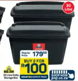 Pick n Pay Big Jim Delta Storage Box offer