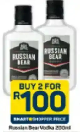 Pick n Pay Russian Bear Vodka offer