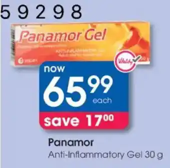 Clicks Panamor Anti-Inflammatory Gel offer