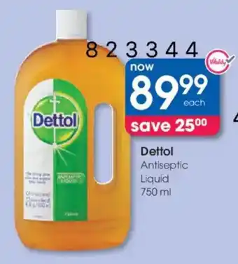 Clicks Dettol Antiseptic Liquid offer