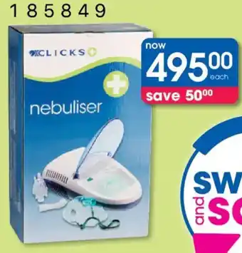 Clicks Clicks Nebuliser offer