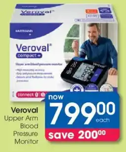 Clicks Veroval Upper Arm Blood Pressure Monitor offer