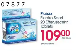Clicks Plusssz Electro-Sport Electro-Sport Effervescent Tablets offer