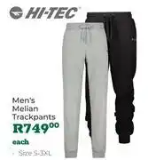 Outdoor Warehouse Hi-Tec Men's Melian Track Pants (Size S-3XL) offer