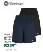 Outdoor Warehouse Slazenger Men's Woven Shorts Size XS-4XL (Priced From) offer