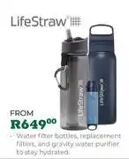 Outdoor Warehouse Life Straw Water Filter Bottles (Priced From) offer