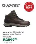 Outdoor Warehouse Hi-Tec Women's Altitude VI Waterproof Boots (Size 4-8) offer
