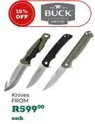 Outdoor Warehouse Buck Knives (Priced From)-Each offer