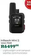 Outdoor Warehouse Garmin InReach Mini 2 offer