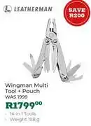 Outdoor Warehouse Leatherman Wingman Multi Tool + Pouch offer