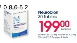 Clicks Neurobion 30 Tablets offer